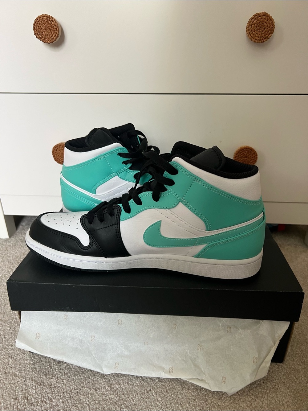 Nike Air Jordan 1 Mid "Tropical Twist" Men's Sneaker